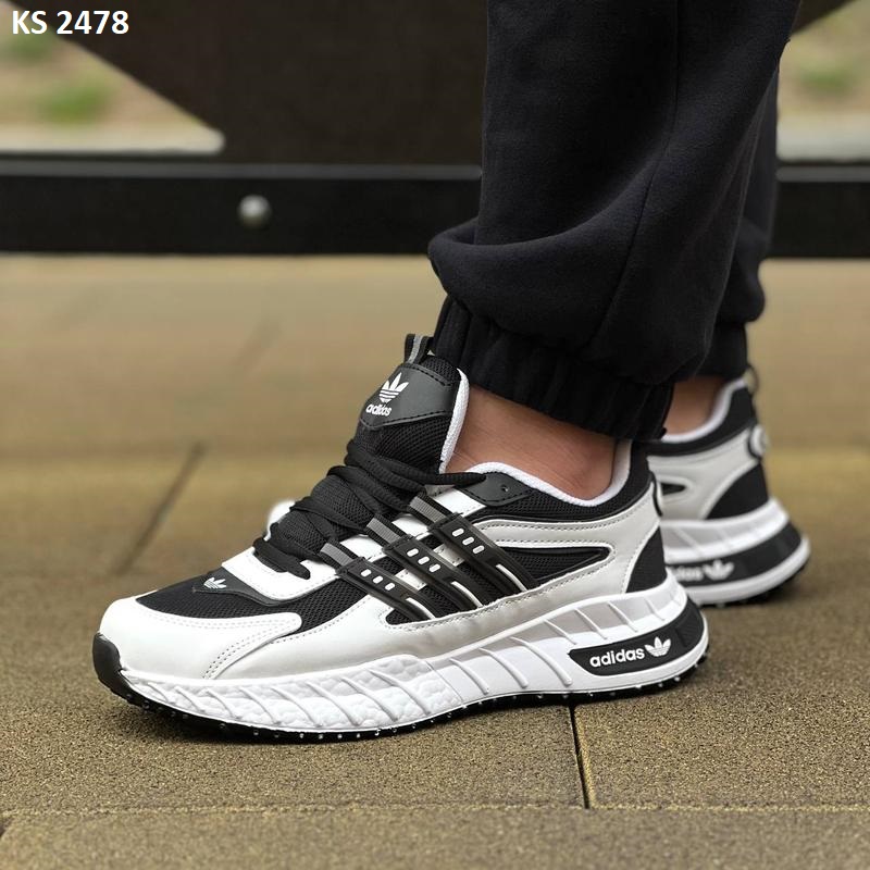 Кросівки Adidas Edition White Black (біло/чорні)