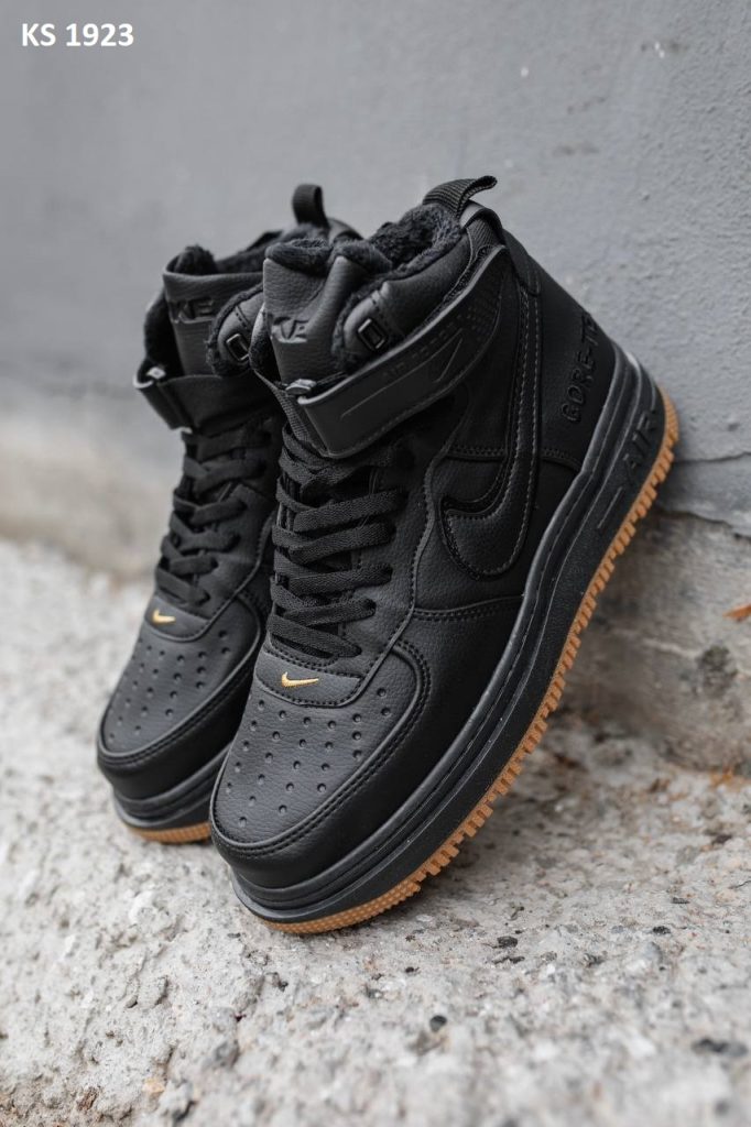 Nike Lunar Winter (чорно/рижі) ЗИМА