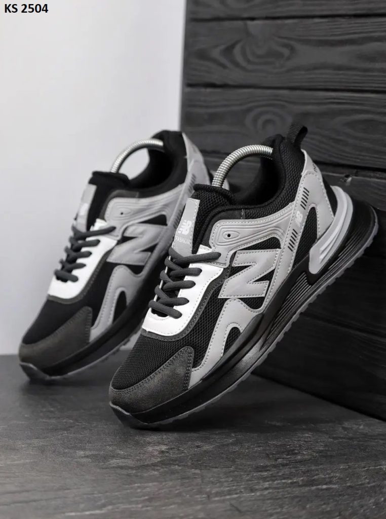 Кросівки New Balance Running Black Gray (чорно/сірі)