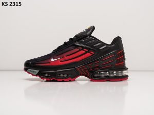 Кросівки Nike Air Max Plus III Black Red (чорно/червоні)
