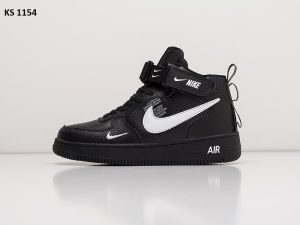 Nike Air Force 1 LV8 High (чорні)