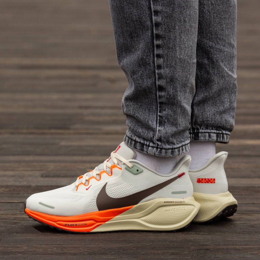 Nike Air Zoom Pegasus 41  White Orange