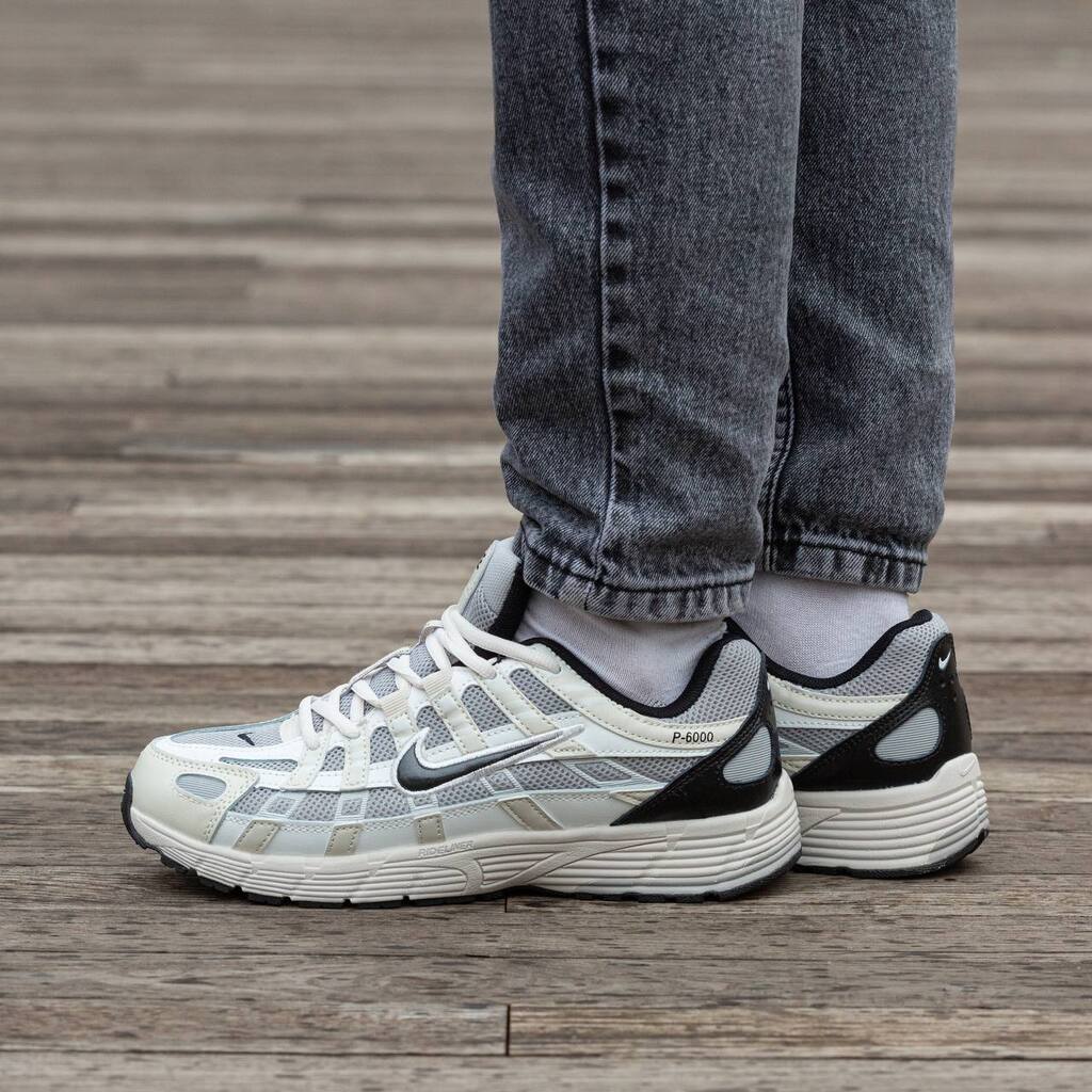 Nike P-6000 Beige Black