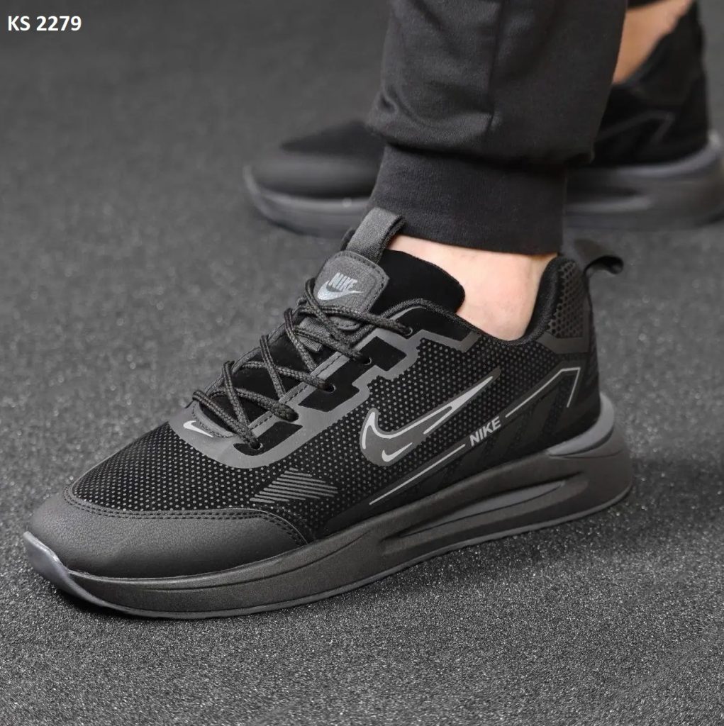 Кросівки Nike Air Black (чорні)