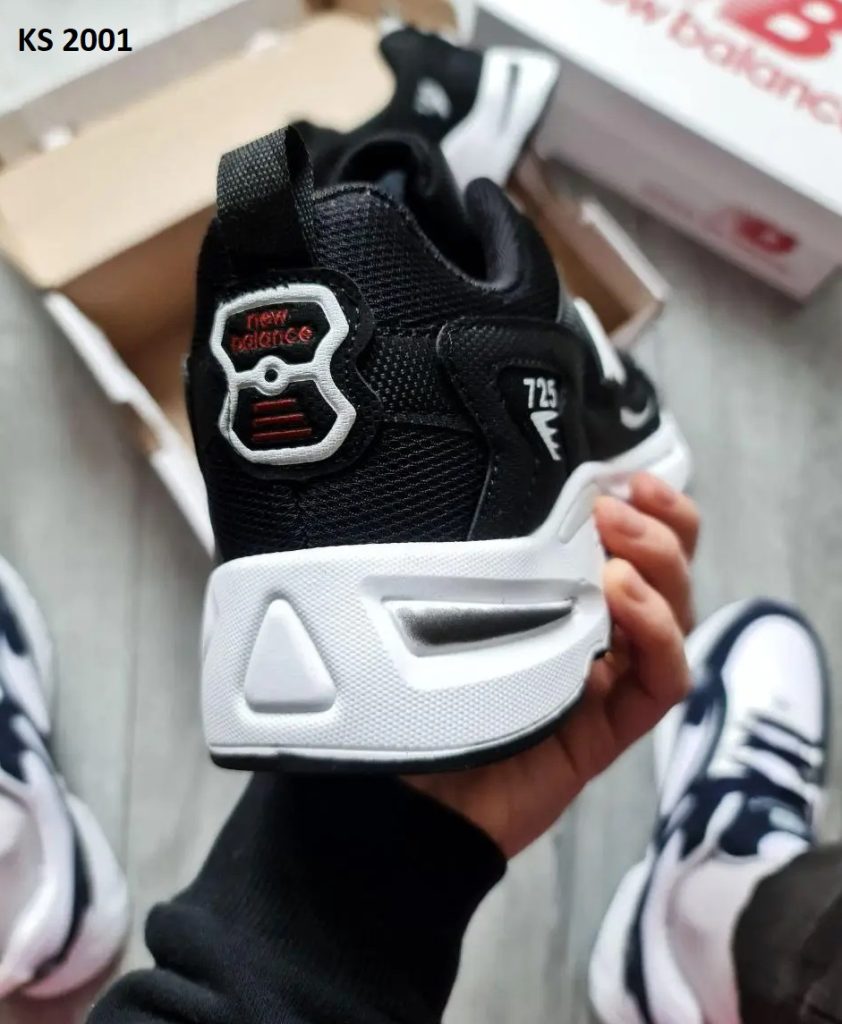 Кросівки New Balance 725 Black White (чорно/білі)