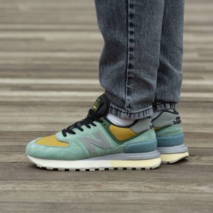 New Balance 574 Legacy x  Stone Island Light Green