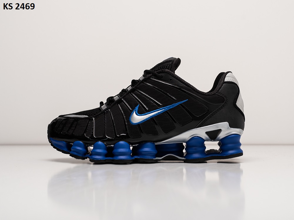 Кросівки Nike Shox TL Black Blue (чорно/сині)