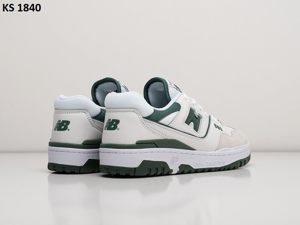 New Balance 550 (біло/зелені)