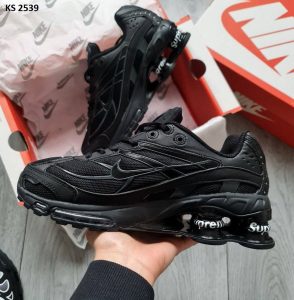Кросівки Nike Shox TL Ride2 Supreme Black (чорні)