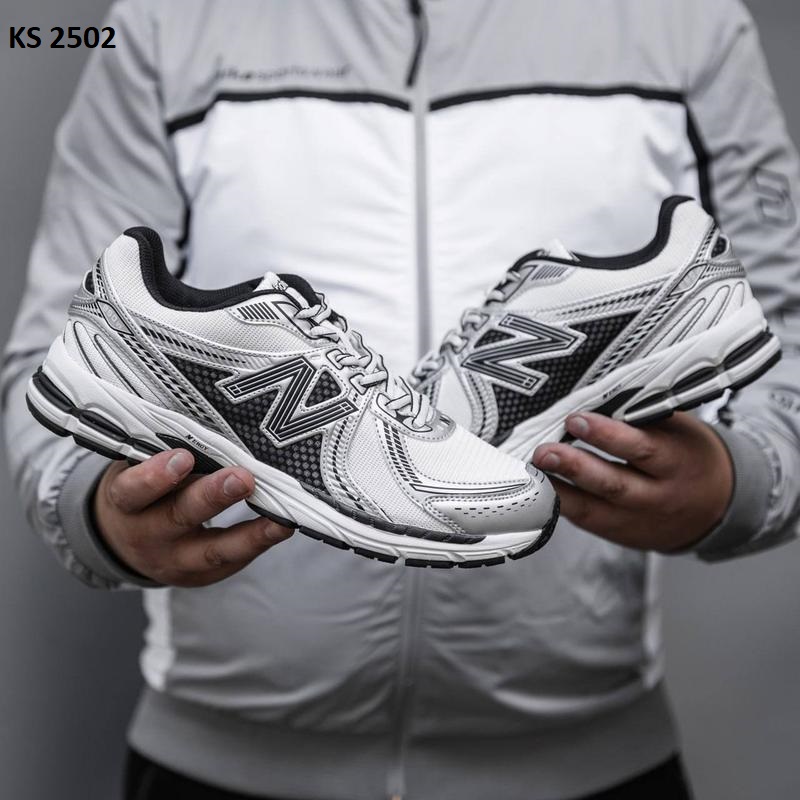 Кросівки New Balance 860v2 White (білі)