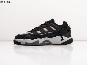 Кросівки Adidas Niteball II Black Gray (чорно/сірі)