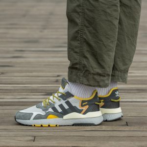 Adidas Nite Jogger Boost Grey Yellow