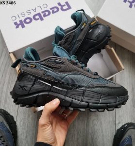 Кросівки Reebok Zig Kinetica 2.5 EDGE Cordura Green/Black (чорно/зелені)