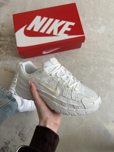 Nike P-6000 Triple White
