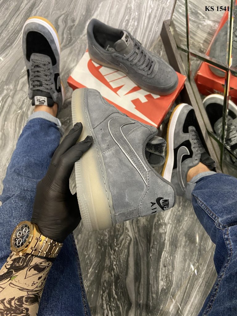 Nike Air Force 1 Mid X Reigning Champ (сірі)