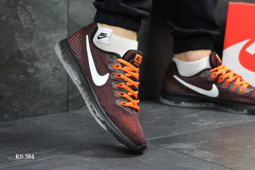 Nike Zoom All Out (бордово/помаранчеві)