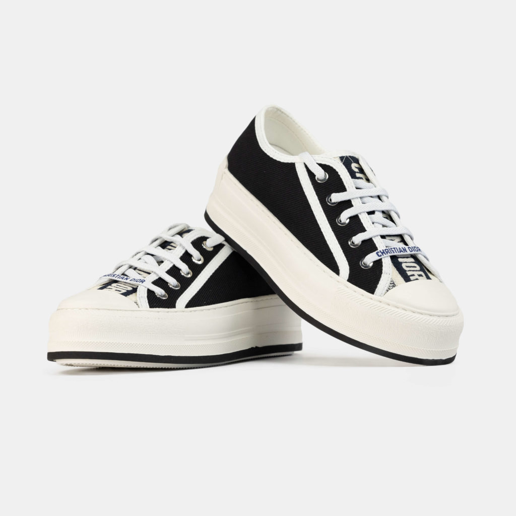 Walk'n' Dior Black White Platform