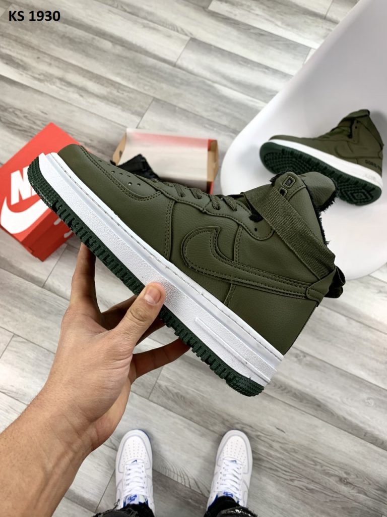 Nike Lunar Winter (зелено/білі) ЗИМА