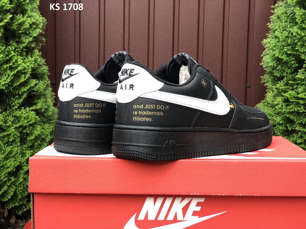 Nike Air Force 1 LV8 Low (чорні)