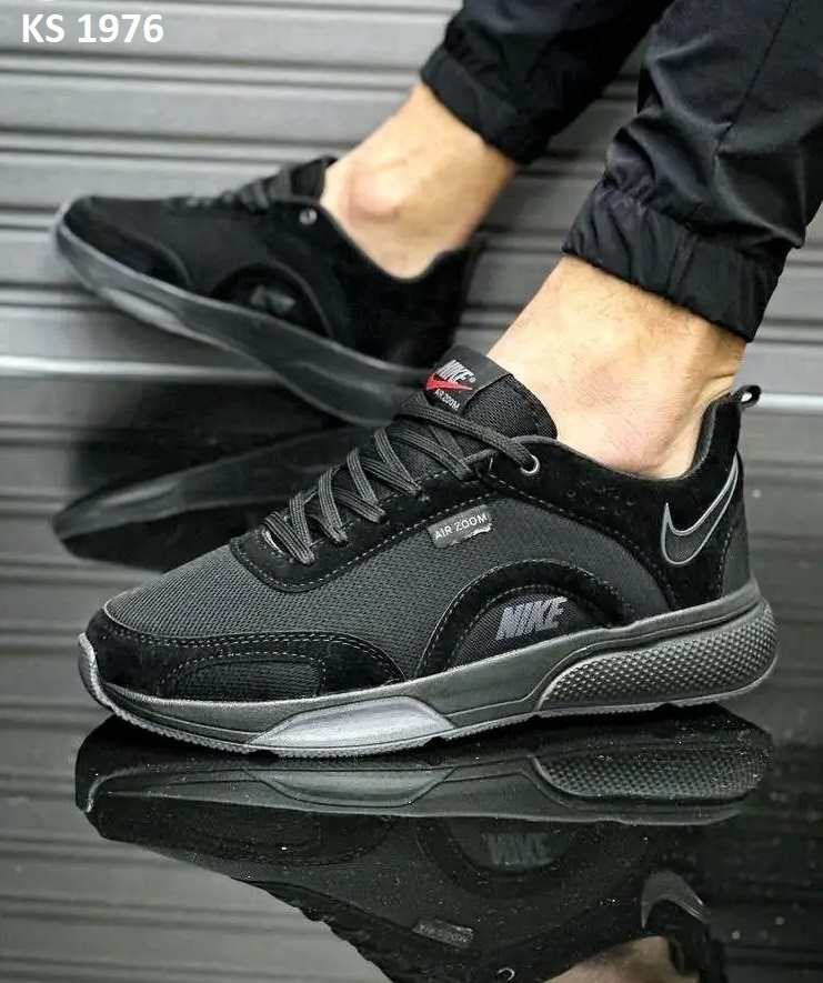 Кросівки Nike Air Zoom Black (чорні)