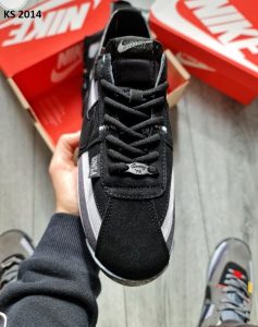 Кросівки Nike Cortez x Union Black (чорно/сірі)