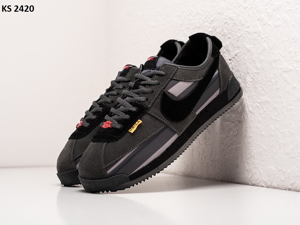 Кросівки Nike Cortez x Union Gray (сірі)