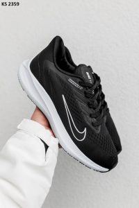 Кросівки Nike Air Zoom Black White (чорно/білі)