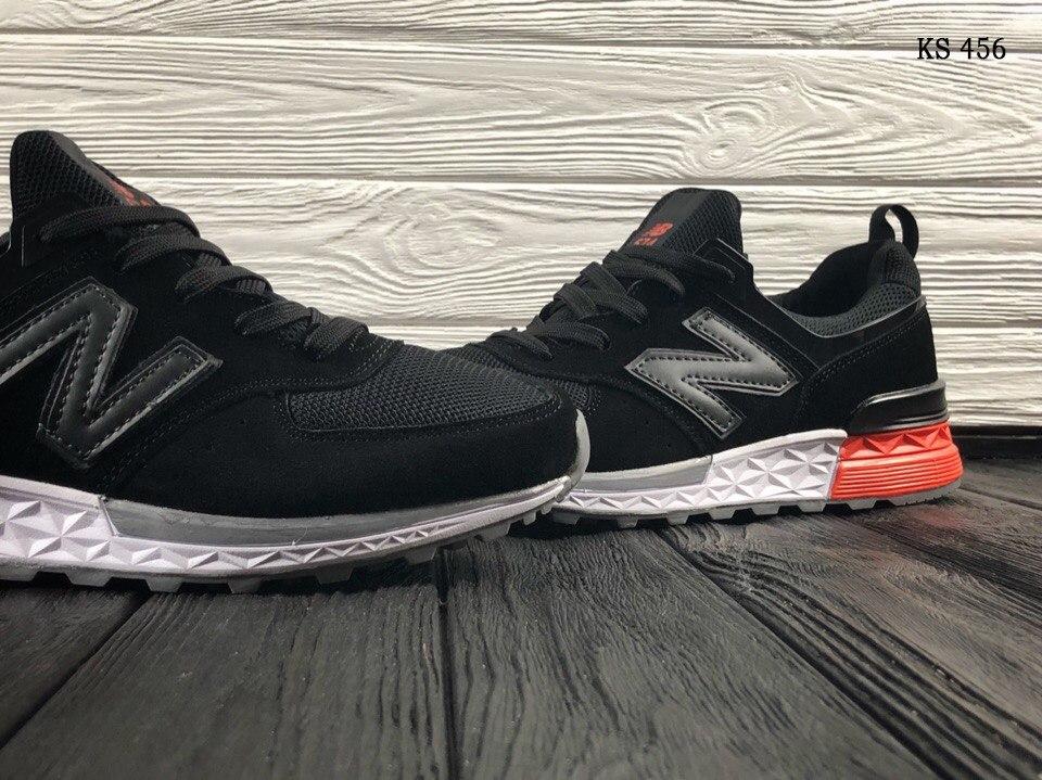 New Balance 574 (чорно/білі)
