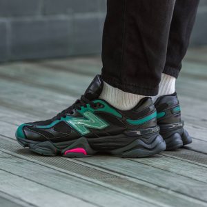 New Balance 9060 MOWALOLA BURGLARWEAR BLACK TEAL PINK