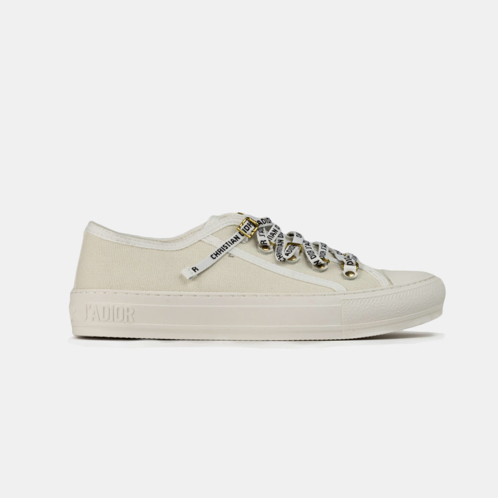 Walk’n’Dior Sneaker White Cotton Canvas