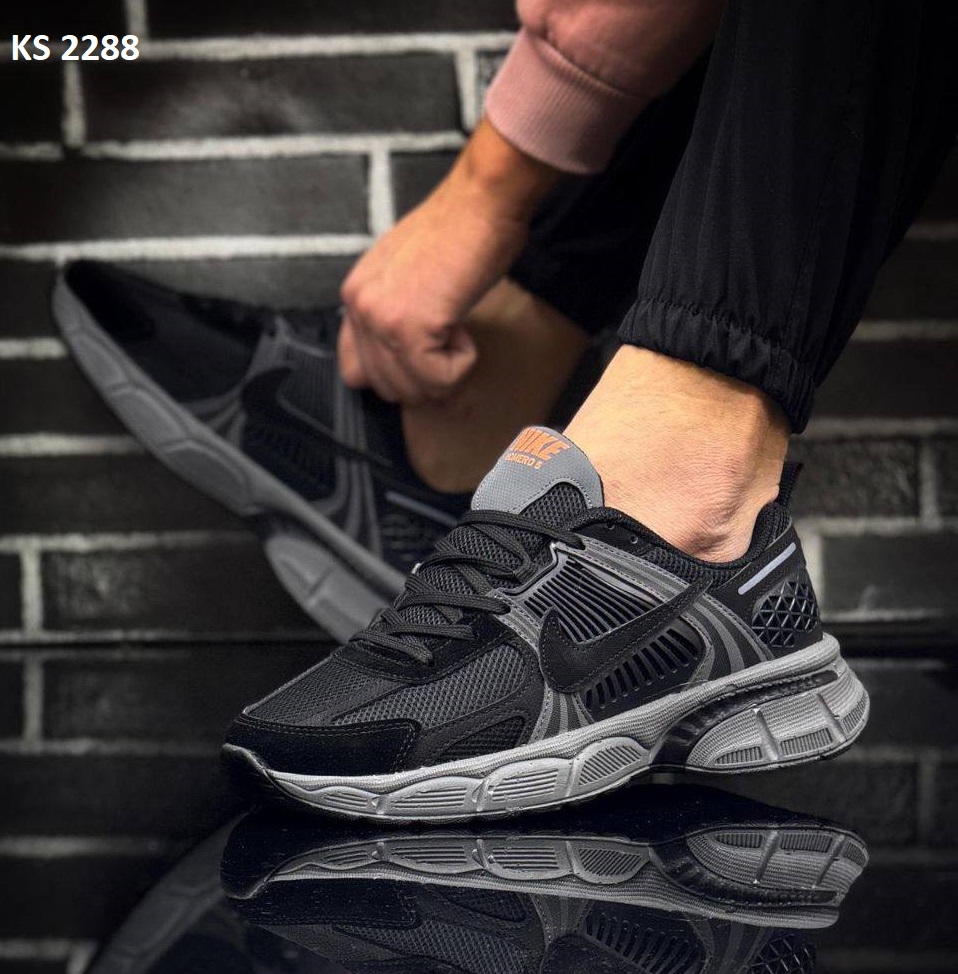 Кросівки Nike Vomero 5 Black Gray (чорні/сірі)