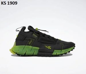 Reebok Zig Kinetica Edge (чорно/зелені)