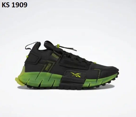Reebok Zig Kinetica Edge (чорно/зелені)