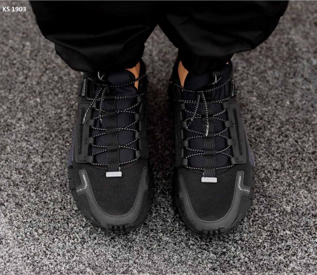 Кросівки Reebok Zig Kinetica Edge Black (чорні)