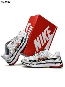 Кросівки Nike P-6000 White Red (біло/червоні)