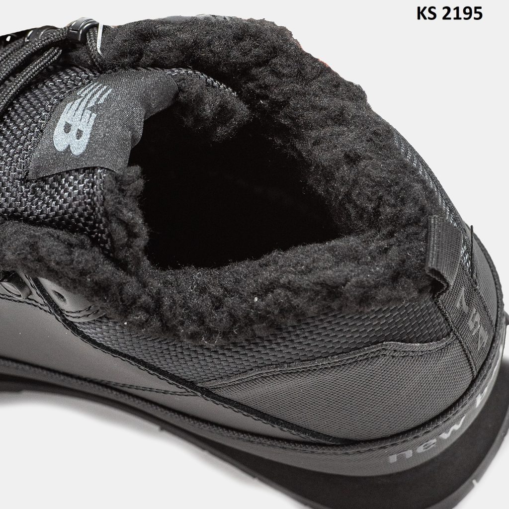 Кросівки New Balance 754 Black (чорні) ЗИМА