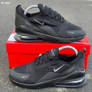 Кросівки Nike Air Max 270 Total Black (чорні)