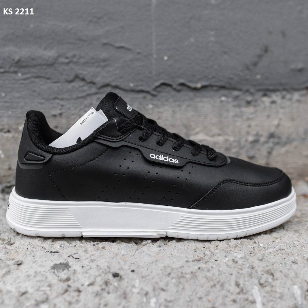 Кросівки Adidas Black White (чорно/білі)