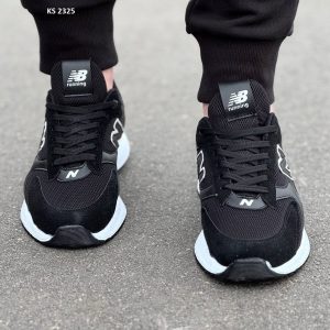 Кросівки New Balance Black White (чорно/білі)
