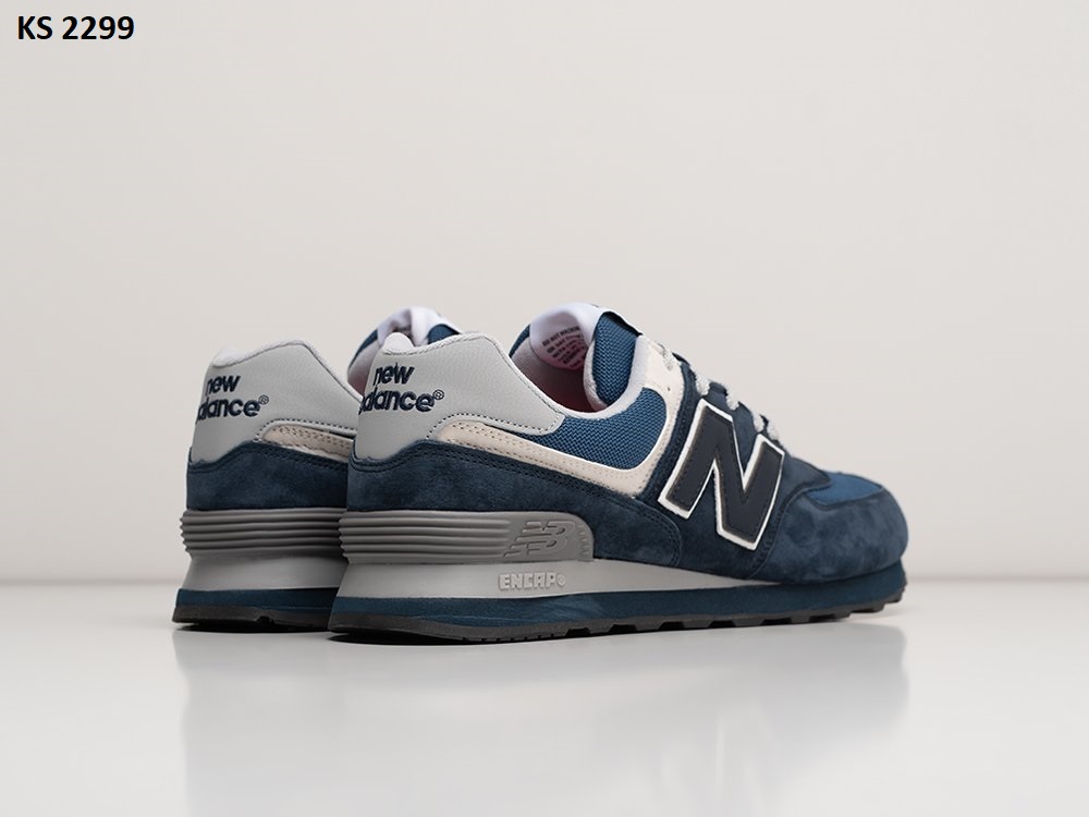 Кросівки New Balance 574 Dark Blue (сині)