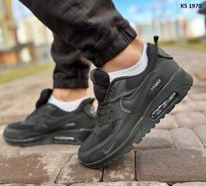 Кросівки Nike Air Max 90 Black Cheap (чорні)