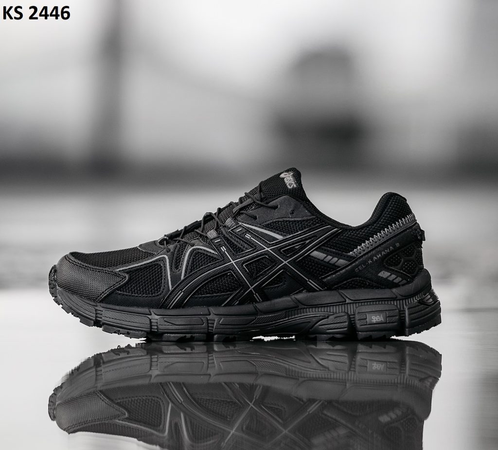 Кросівки Asics Gel-Kahana 8 Black ТЕРМО (чорні)