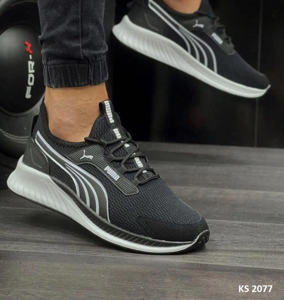 Puma Free Run (чорно/білі)