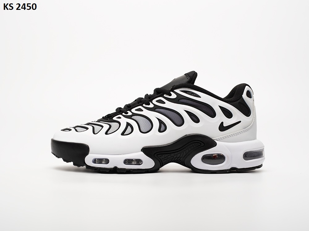Кросівки Nike Air Max Plus Drift White Black (біло/чорні)