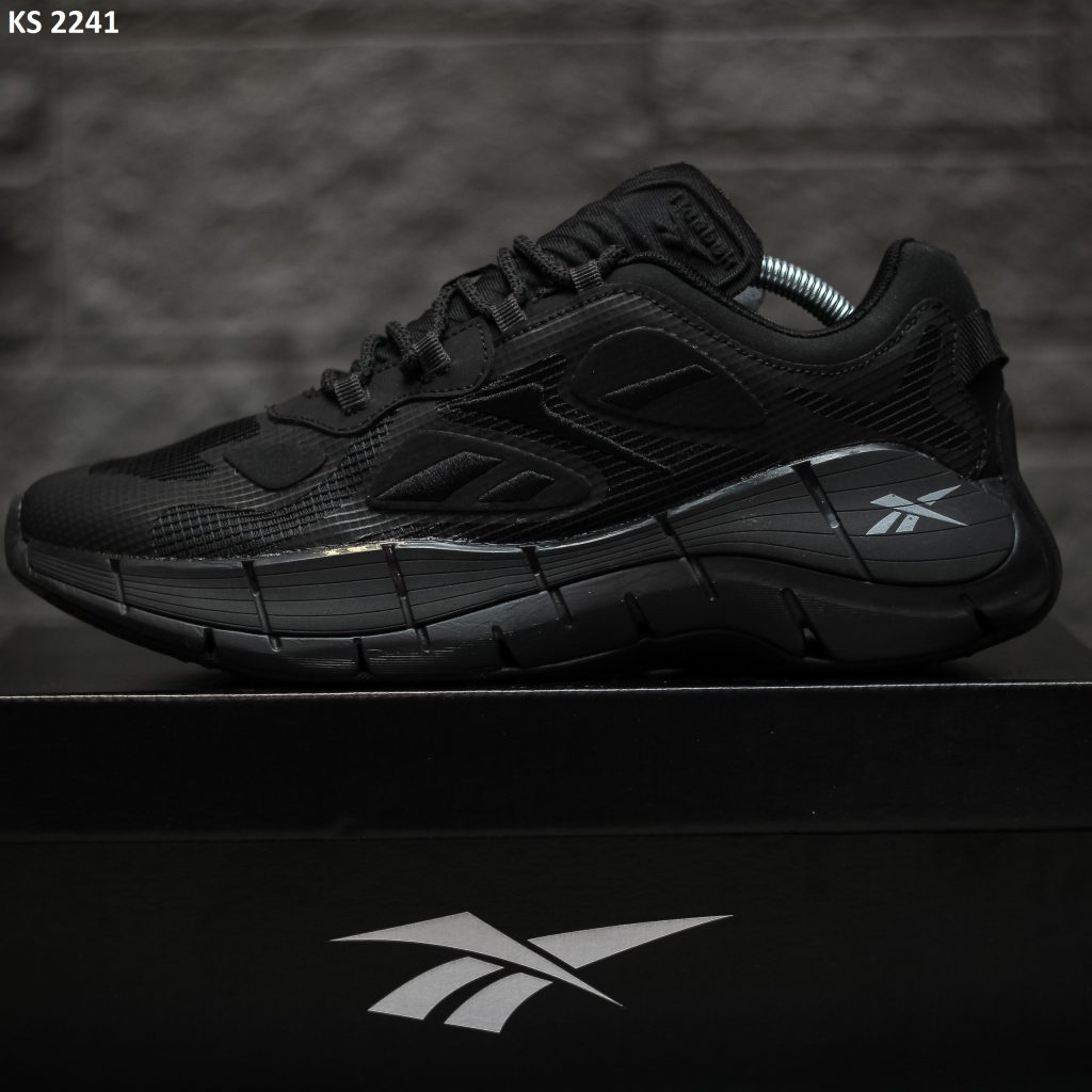 Кросівки Reebok Zig Kinetica II Black (чорні)
