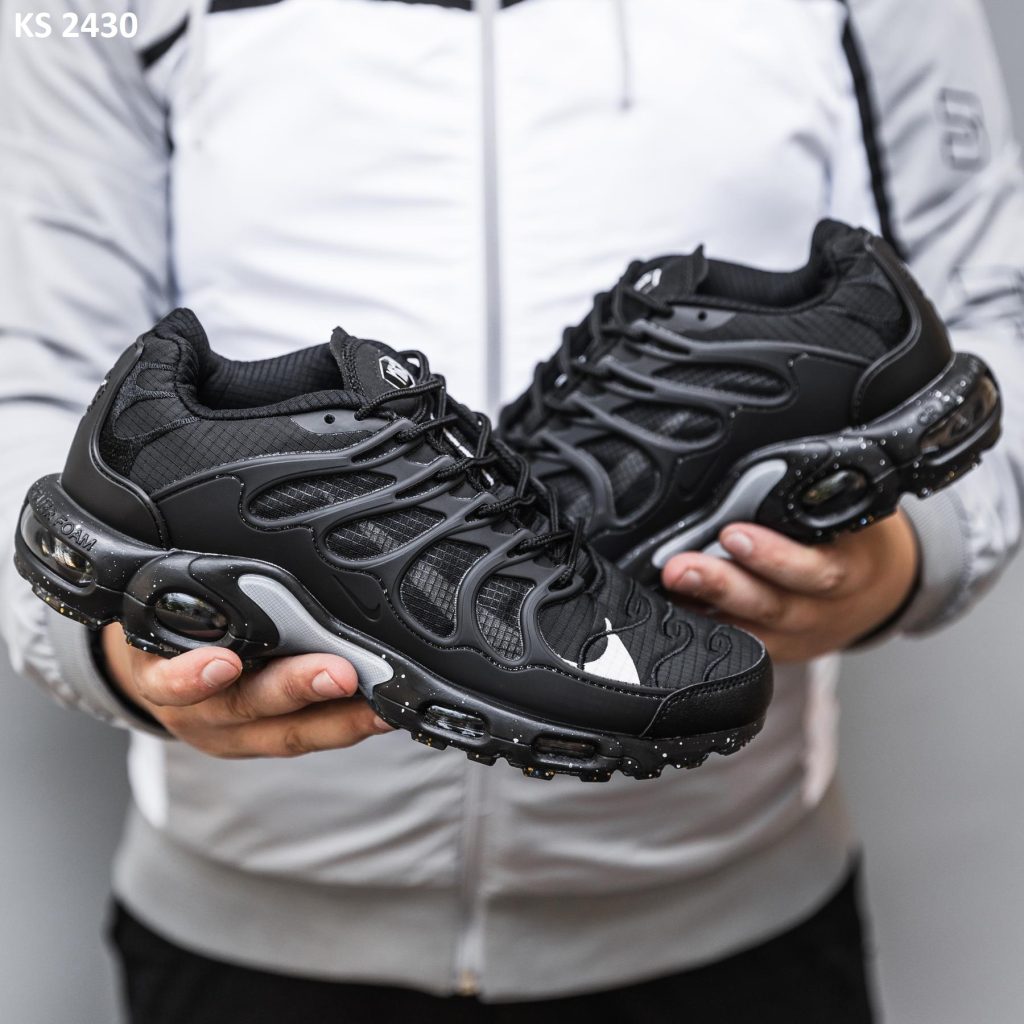 Кросівки Nike Air Max TN Terrascape Plus Black Gray (чорно/сірі)