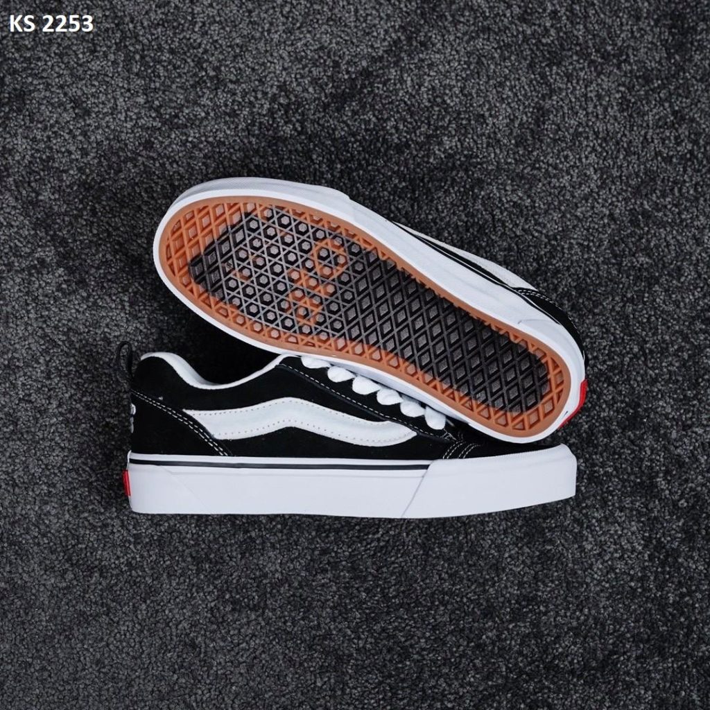 Vans Knu Skool X Imran Potat (чорно/білі)