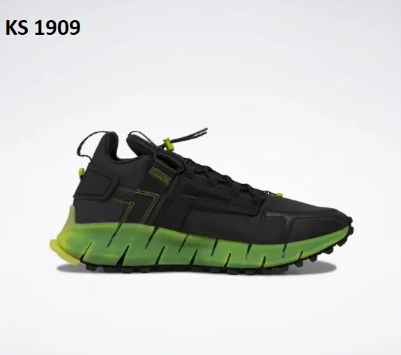 Reebok Zig Kinetica Edge (чорно/зелені)