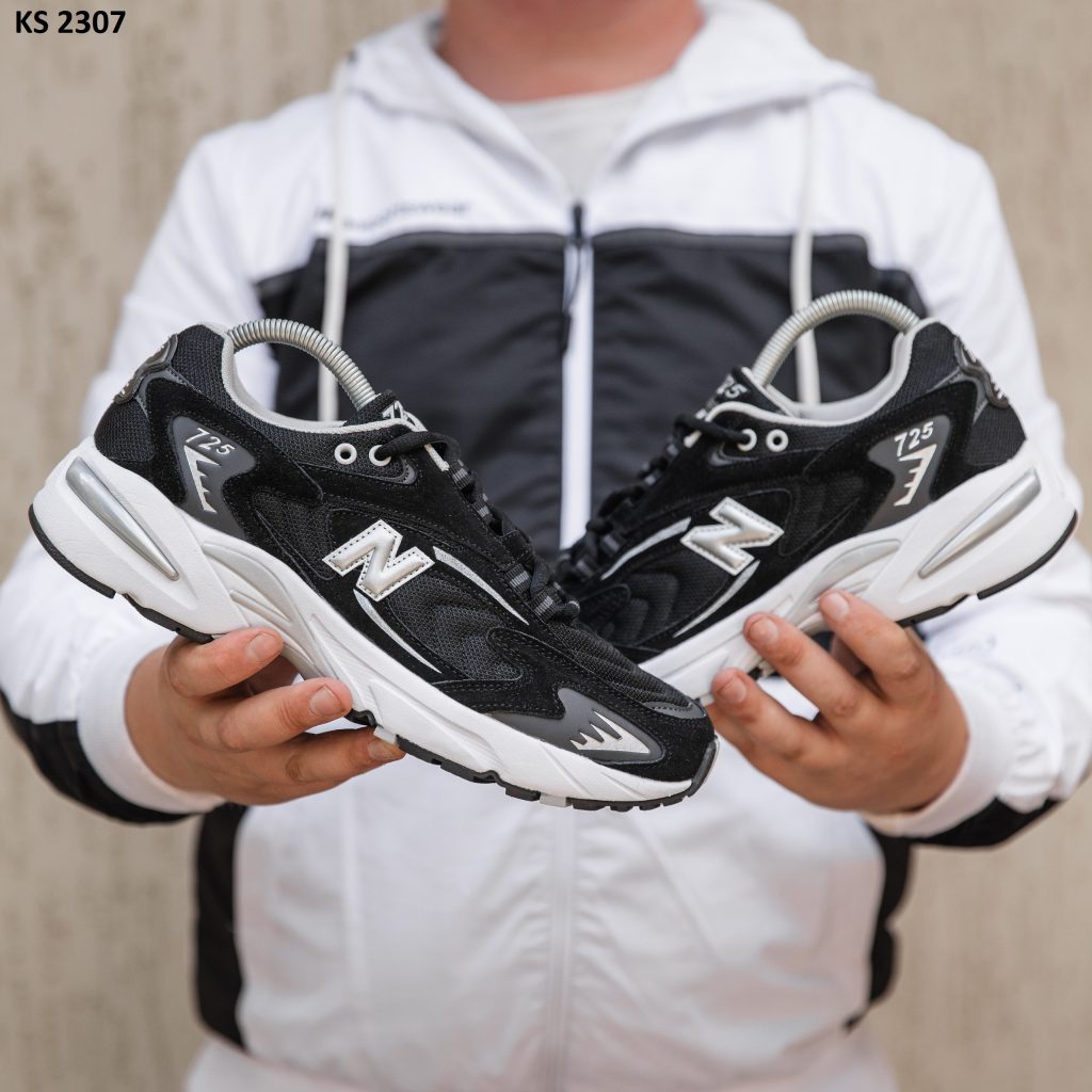 Кросівки New Balance 725 Black/White (чорно/білі)