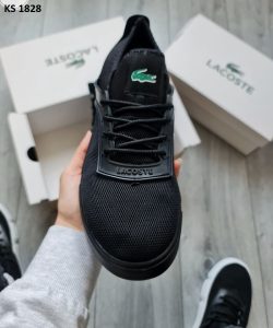Кросівки Lacostе Black (чорні)